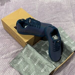NEW IN BOX NOBULL Deep iridescent Blue Trainers size 7 women’s (US)